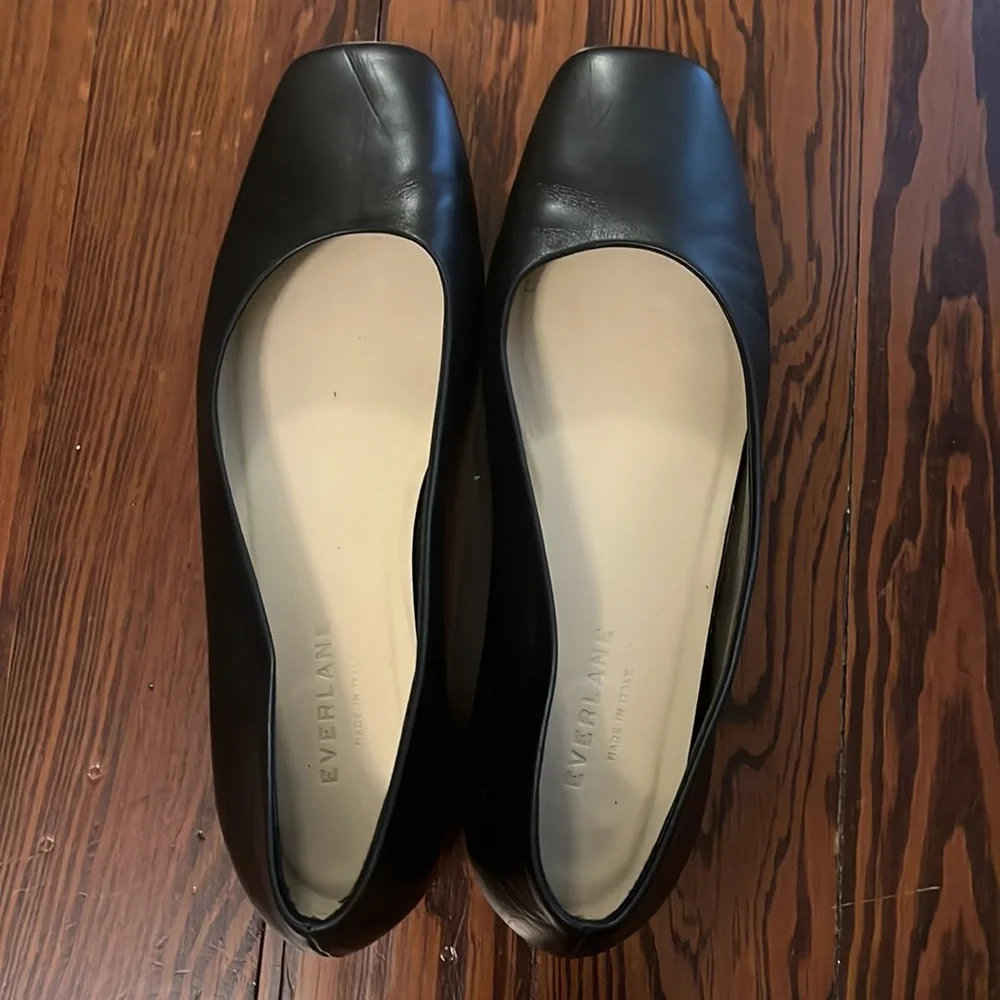 Everlane the 90s flat Square Toe Shoe 8.5 - Picture 3 of 11